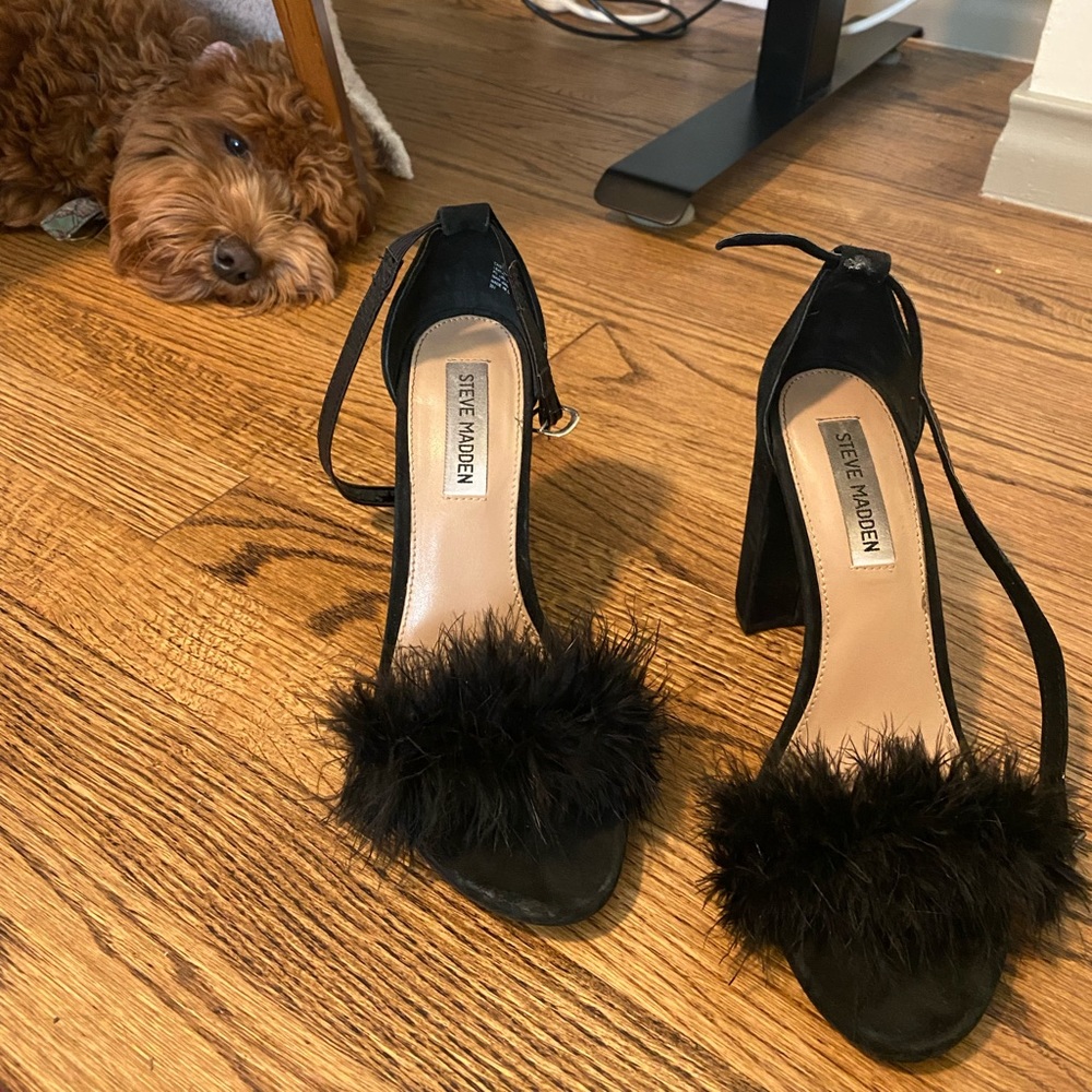 Steve Madden “Fur” Heels